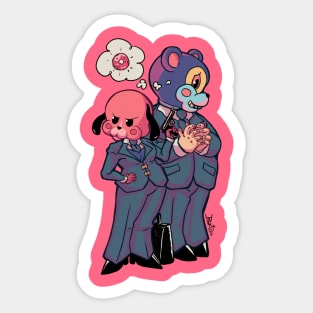 Hazel & Chacha Sticker